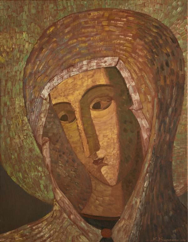 Екатерина КУДРЯВЦЕВА - Думы святой Лидии. 2010, х.,м., 105х80