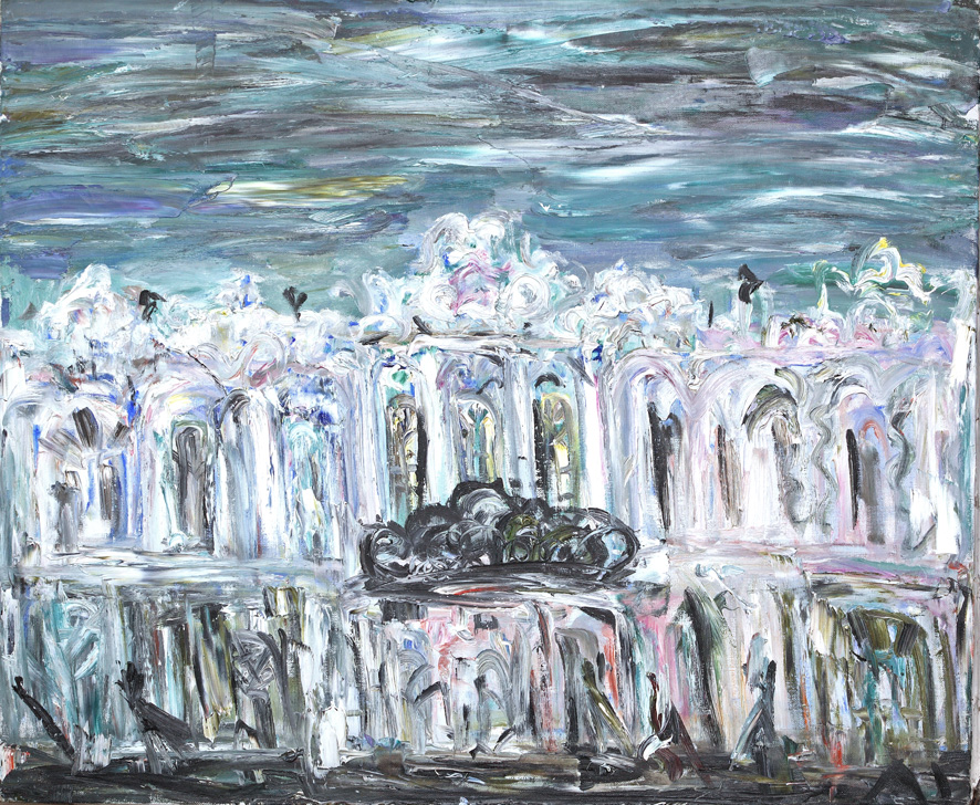 Анна Бирштейн - Городской пейзаж, 2007, х.,м., 90х105