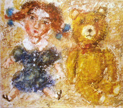  - Алексей Казаченко. Кукла и мишка, 2007, х.,см.т., 53х60