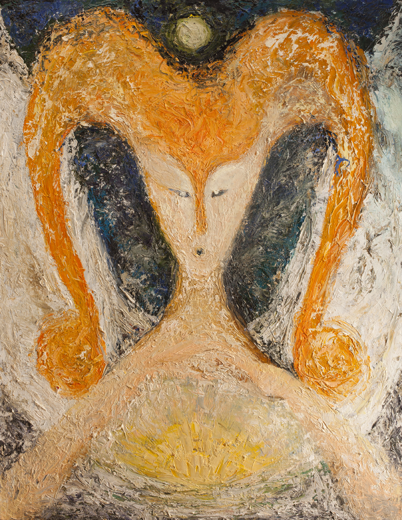 Ирина КЕРИМОВА - Рыжий ангел. 2010, х.,м., 90х70