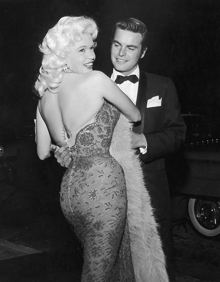 Хельмут НЬЮТОН (Helmut Newton), Фрэнк ВОРТ (Frank Worth) - Фрэнк Ворт. Jane Mansfield & Robert Wagner