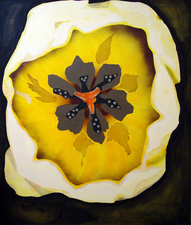 Сергей ШУТОВ - Flower2. х.,м., 130х110, 2014