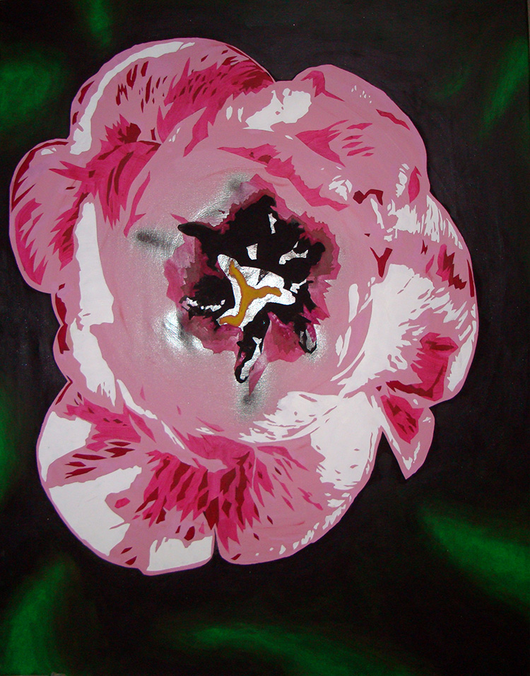 Сергей ШУТОВ - Flower3. х.,м., 140х110, 2014