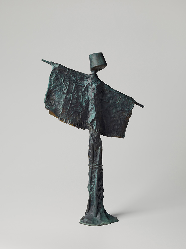 Дмитрий ДЫХОВИЧНЫЙ - Пугало. 2011, бронза, 48 см