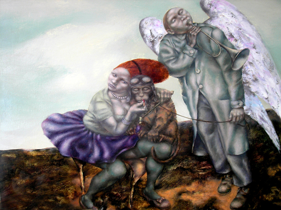 Александр (Шура) ПЕТРОВ - Святое семейство х., м., 80х100, 2006