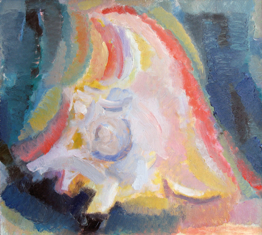 ШКОЛА СТЕРЛИГОВА - Л. Астрейн Раковина 1991, х., м., 45х50